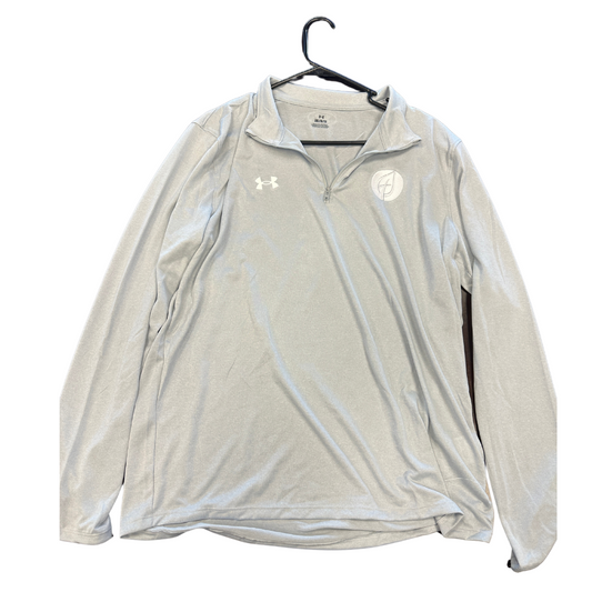 Mod Gray Under Armor 1/4 Zip Pullover