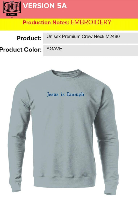 Jesus is Enough Crewneck - United 2025